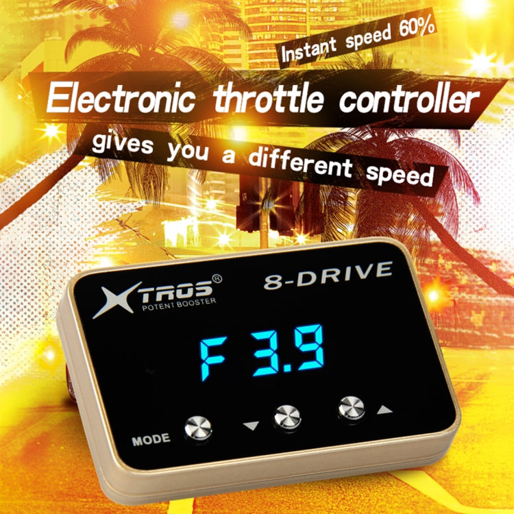 For Infiniti G37 Coupe 2008- TROS 8-Drive Potent Booster Electronic Throttle Controller Speed Booster - In Car by TROS | Online Shopping UK | buy2fix