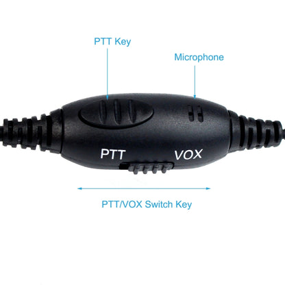 RETEVIS R-114 2 Pin K Head VOX Headset  Earphone Microphone - Consumer Electronics by RETEVIS | Online Shopping UK | buy2fix