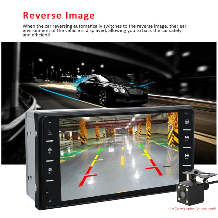 Q3160 7 inch Car Touch Capacitive Screen MP5 Player Support FM / TF / Mirror Link for Toyota Corolla - In Car by buy2fix | Online Shopping UK | buy2fix