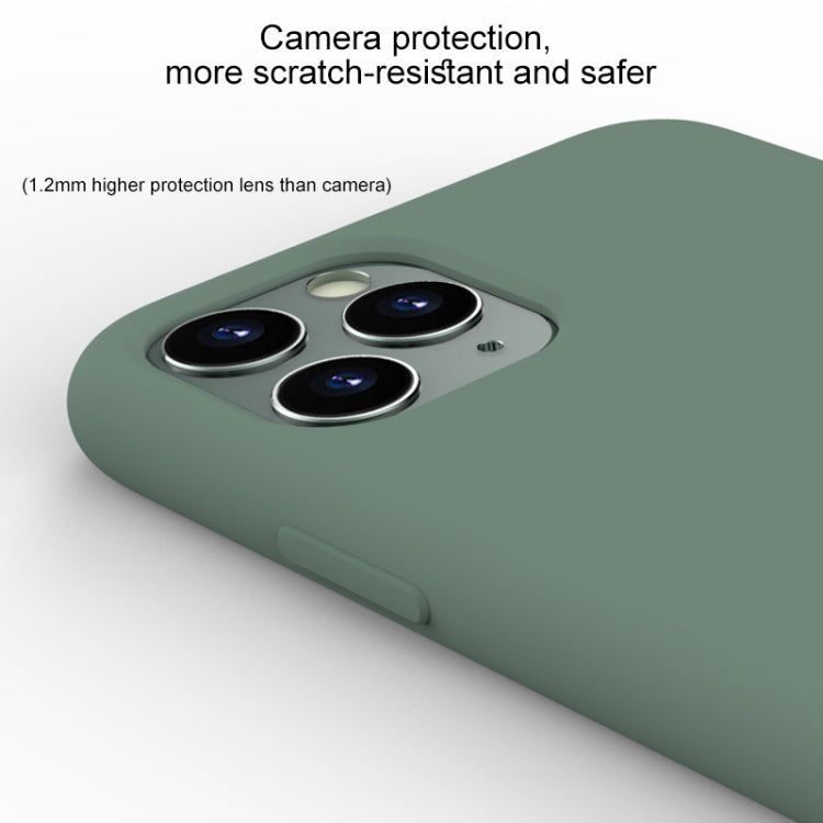 For iPhone 11 Pro Ultra-thin Liquid Silicone Protective Case (Green) - iPhone 11 Pro Cases by WK | Online Shopping UK | buy2fix