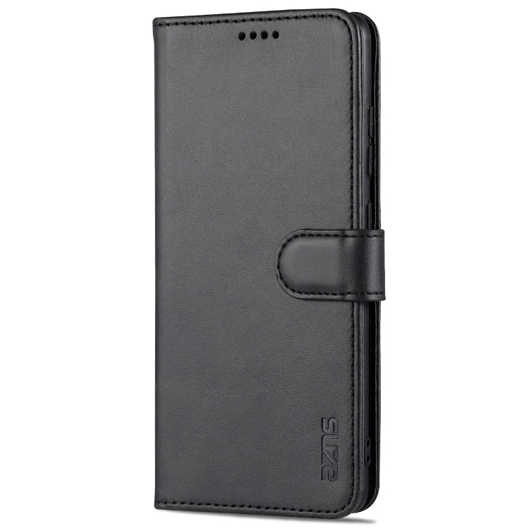 For Samsung Galaxy S20 FE / S20 Lite / S20 Fan Edition / S20 FE 5G / S20 FE 2022 AZNS Skin Feel Calf Texture Horizontal Flip Leather Case with Card Slots & Holder & Wallet(Black) - Galaxy S20 FE Cases by AZNS | Online Shopping UK | buy2fix