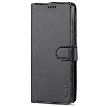 For Samsung Galaxy S20 FE / S20 Lite / S20 Fan Edition / S20 FE 5G / S20 FE 2022 AZNS Skin Feel Calf Texture Horizontal Flip Leather Case with Card Slots & Holder & Wallet(Black) - Galaxy S20 FE Cases by AZNS | Online Shopping UK | buy2fix