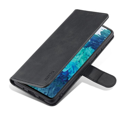 For Samsung Galaxy S20 FE / S20 Lite / S20 Fan Edition / S20 FE 5G / S20 FE 2022 AZNS Skin Feel Calf Texture Horizontal Flip Leather Case with Card Slots & Holder & Wallet(Black) - Galaxy S20 FE Cases by AZNS | Online Shopping UK | buy2fix