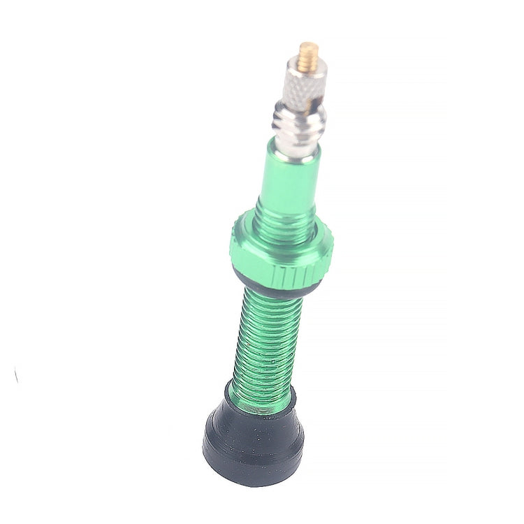 A5597 2 PCS 40mm Green French Tubeless Valve Core with A-type Wrench for Road Bike - Outdoor & Sports by buy2fix | Online Shopping UK | buy2fix