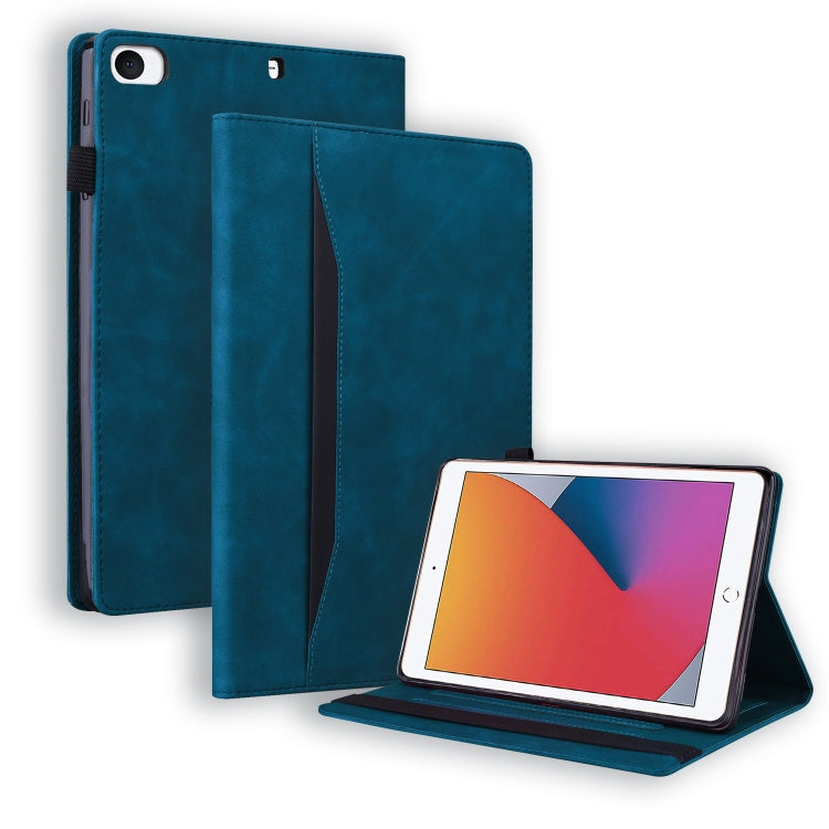 For iPad Mini 5 / 4 / 3 / 2 / 1 Business Shockproof Horizontal Flip Leather Case with Holder & Card Slots & Photo Frame & Pen Slot & Sleep / Wake-up Function(Blue) - iPad Mini 4 & 3 & 2 & 1 Cases by buy2fix | Online Shopping UK | buy2fix