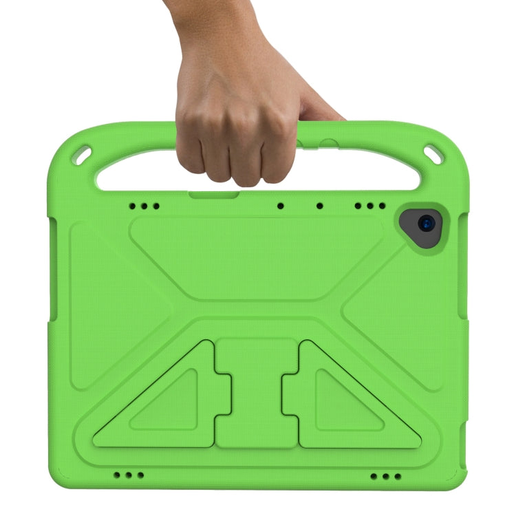 For Lenovo M10 FHD REL TB-X605FC / TB-X605LC Handle Portable EVA Shockproof Anti Falling Protective Case with Triangle Holder(Green) - Lenovo by buy2fix | Online Shopping UK | buy2fix