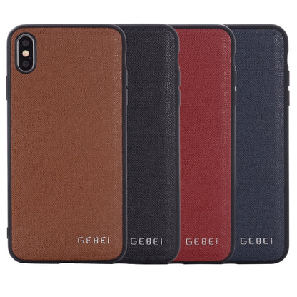 For iPhone 11 Pro Max GEBEI Full-coverage Shockproof Leather Protective Case(Black) - iPhone 11 Pro Max Cases by GEBEI | Online Shopping UK | buy2fix