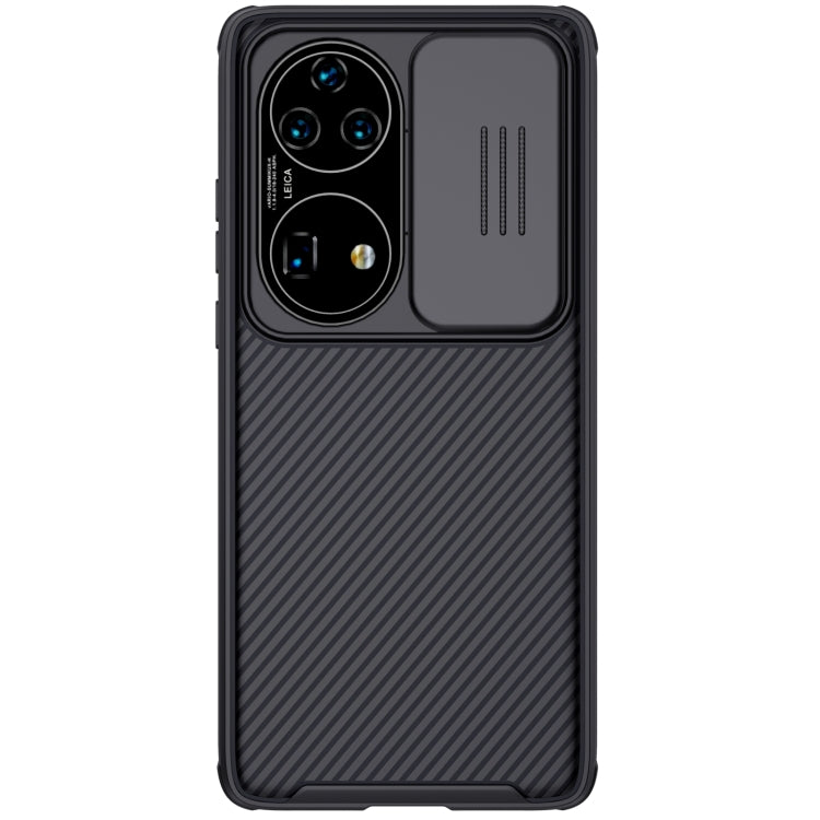 For Huawei P50 Pro NILLKIN Black Mirror Pro Series PC Camshield Full Coverage Dust-proof Scratch Resistant Case(Black) - Mobile Accessories by NILLKIN | Online Shopping UK | buy2fix