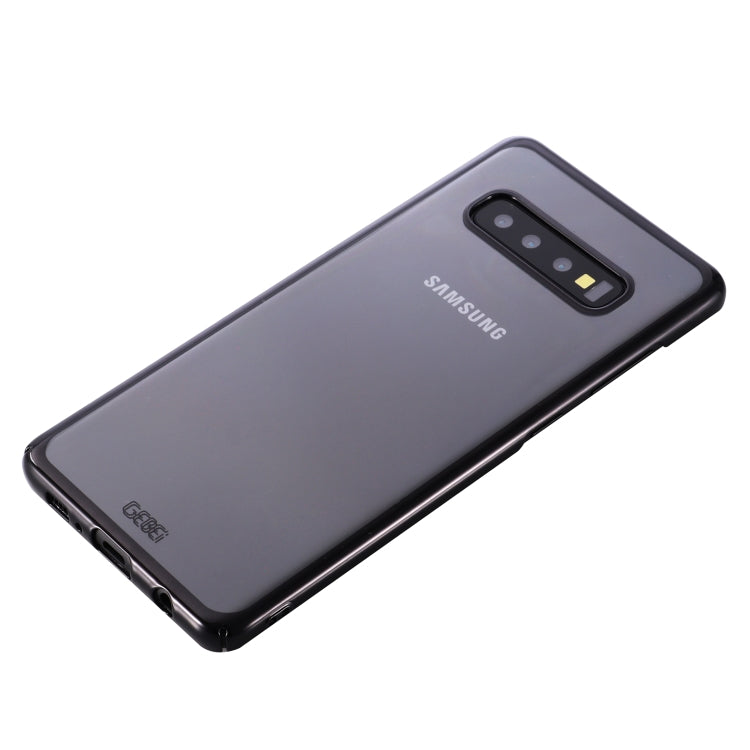 For Galaxy S10e GEBEI Shockproof  Plating PC Protective Case(Black) - Galaxy Phone Cases by GEBEI | Online Shopping UK | buy2fix