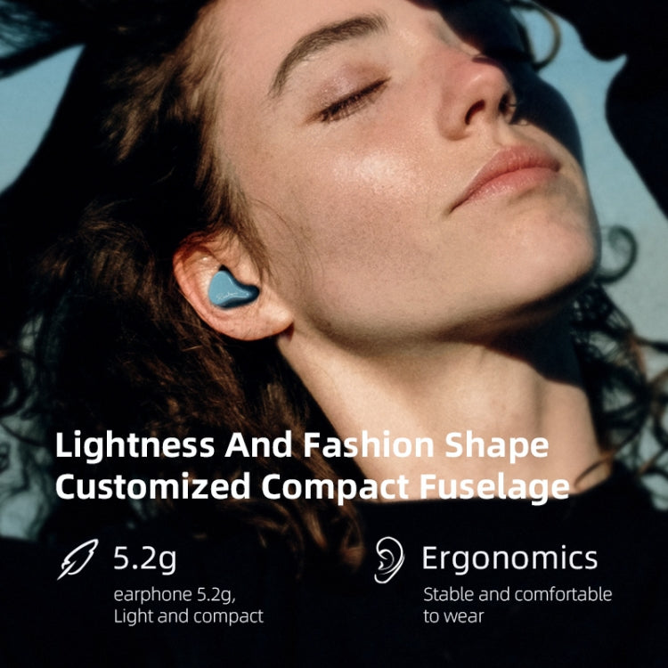 KZ SKS 1DD+1BA Hybrid Technology Wireless Bluetooth 5.2 Sports In-ear Earphone(Blue) - In Ear Wired Earphone by KZ | Online Shopping UK | buy2fix