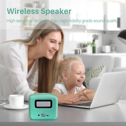 New Rixing NR-101 Mini TWS Bluetooth Speaker(Black) - Mini Speaker by New Rixing | Online Shopping UK | buy2fix