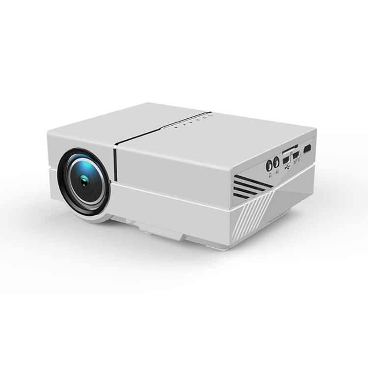 YG450 1280x720 1500 Lumens Portable Home Theater LED HD Projector, Plug Type:US Plug(White) - Consumer Electronics by buy2fix | Online Shopping UK | buy2fix
