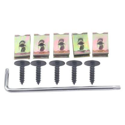 A5529 60 in 1 M5x19 Mudguard Screw with Clip Nut + Wrench N90775001 for Audi - In Car by buy2fix | Online Shopping UK | buy2fix
