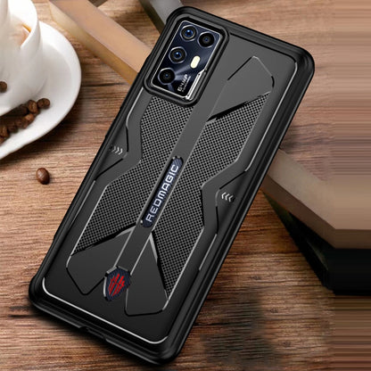 For ZTE nubia Red Magic 6R TPU Cooling Gaming Phone All-inclusive Shockproof Case(Black) - Mobile Accessories by buy2fix | Online Shopping UK | buy2fix