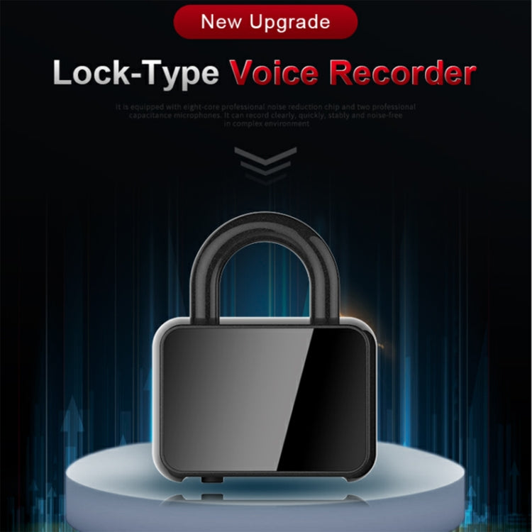 Q11 Intelligent HD Noise Reduction Lock Voice Recorder, Capacity:16GB(Black) - Security by buy2fix | Online Shopping UK | buy2fix