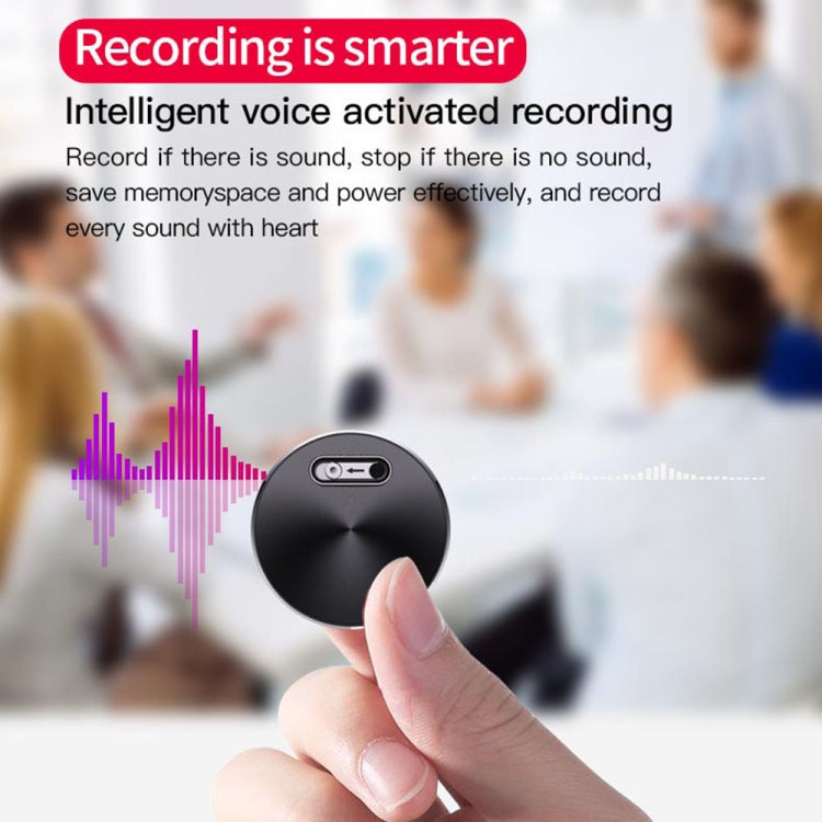 Q37 Intelligent HD Noise Reduction Voice Recorder, Capacity:16GB(Black) - Security by buy2fix | Online Shopping UK | buy2fix
