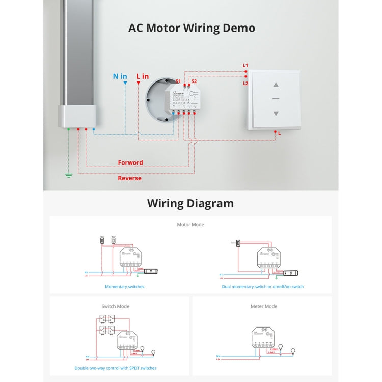 Sonoff DUALR3 Dual Ways Control WiFi Smart Switch Module - Consumer Electronics by Sonoff | Online Shopping UK | buy2fix