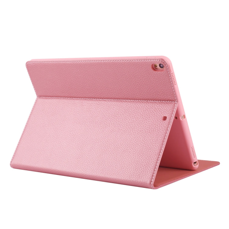 For iPad 10.2 2021 / 2020 / 2019 GEBEI PU+TPU Horizontal Flip Protective Case with Holder & Card Slots(Rose Gold) - iPad 10.2 Cases by GEBEI | Online Shopping UK | buy2fix