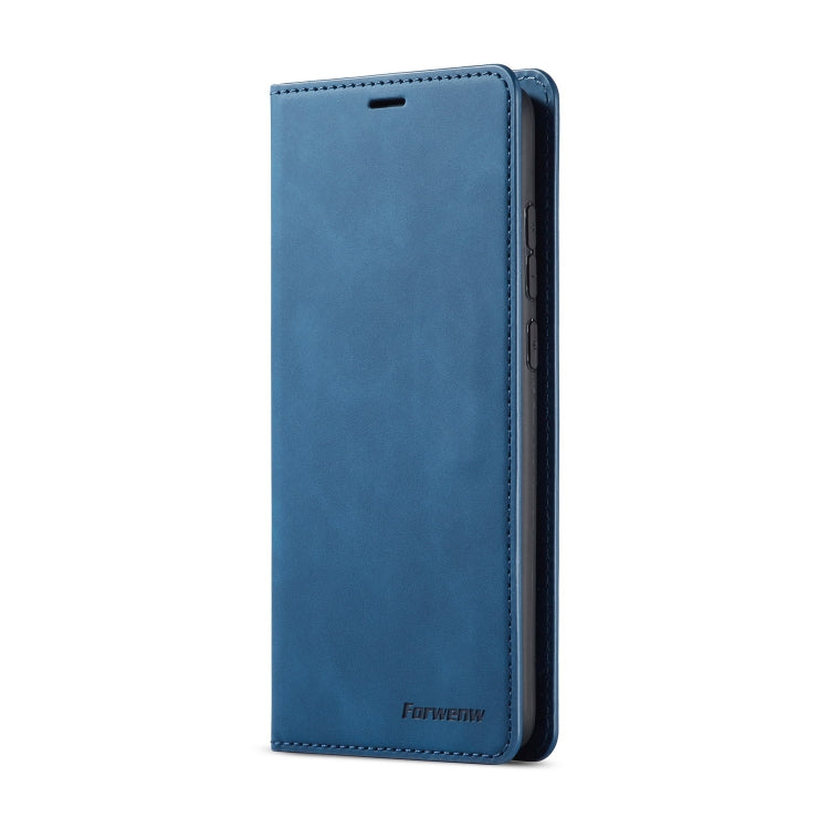 For Xiaomi Redmi Note 8 Pro Forwenw Dream Series Oil Edge Strong Magnetism Horizontal Flip Leather Case with Holder & Card Slots & Wallet & Photo Frame(Blue) - Xiaomi Cases by Forwenw | Online Shopping UK | buy2fix