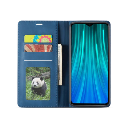 For Xiaomi Redmi Note 8 Pro Forwenw Dream Series Oil Edge Strong Magnetism Horizontal Flip Leather Case with Holder & Card Slots & Wallet & Photo Frame(Blue) - Xiaomi Cases by Forwenw | Online Shopping UK | buy2fix