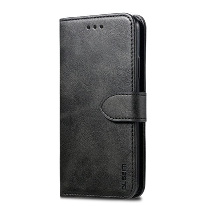 For iPhone XR GUSSIM Magnetic Horizontal Flip Leather Case with Holder & Card Slots & Wallet(Black) - More iPhone Cases by GUSSIM | Online Shopping UK | buy2fix