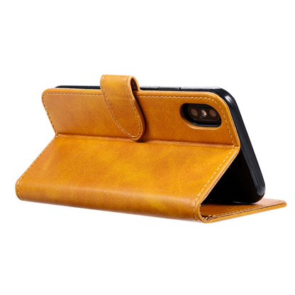 For iPhone XR GUSSIM Magnetic Horizontal Flip Leather Case with Holder & Card Slots & Wallet(Black) - More iPhone Cases by GUSSIM | Online Shopping UK | buy2fix