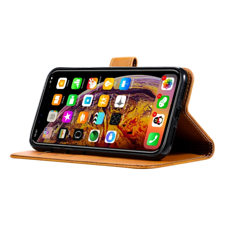 For iPhone XR GUSSIM Magnetic Horizontal Flip Leather Case with Holder & Card Slots & Wallet(Black) - More iPhone Cases by GUSSIM | Online Shopping UK | buy2fix