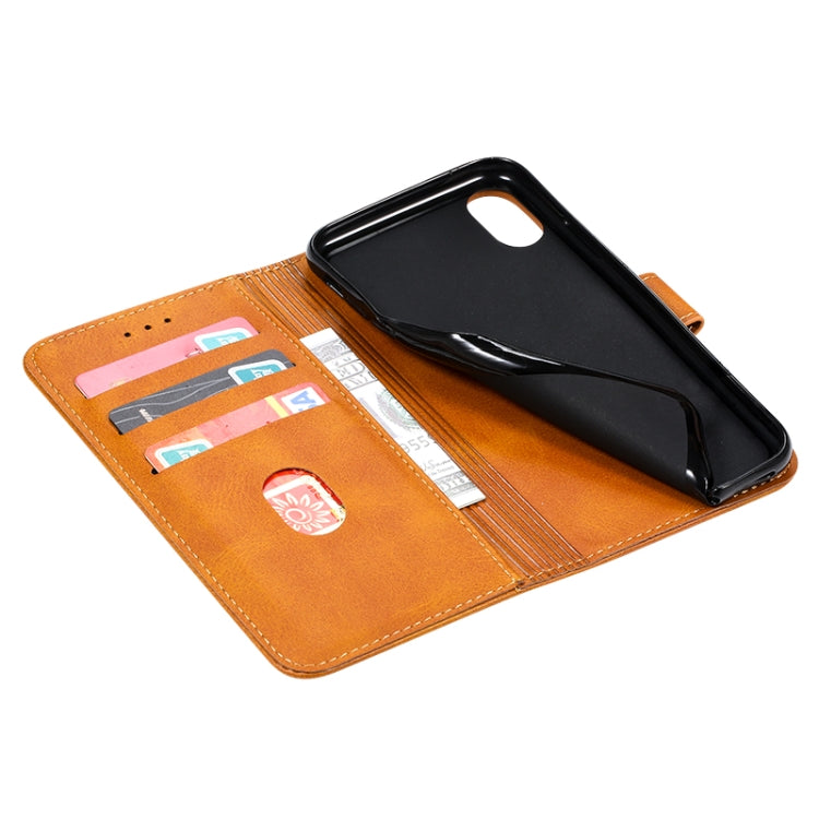 For iPhone XR GUSSIM Magnetic Horizontal Flip Leather Case with Holder & Card Slots & Wallet(Black) - More iPhone Cases by GUSSIM | Online Shopping UK | buy2fix