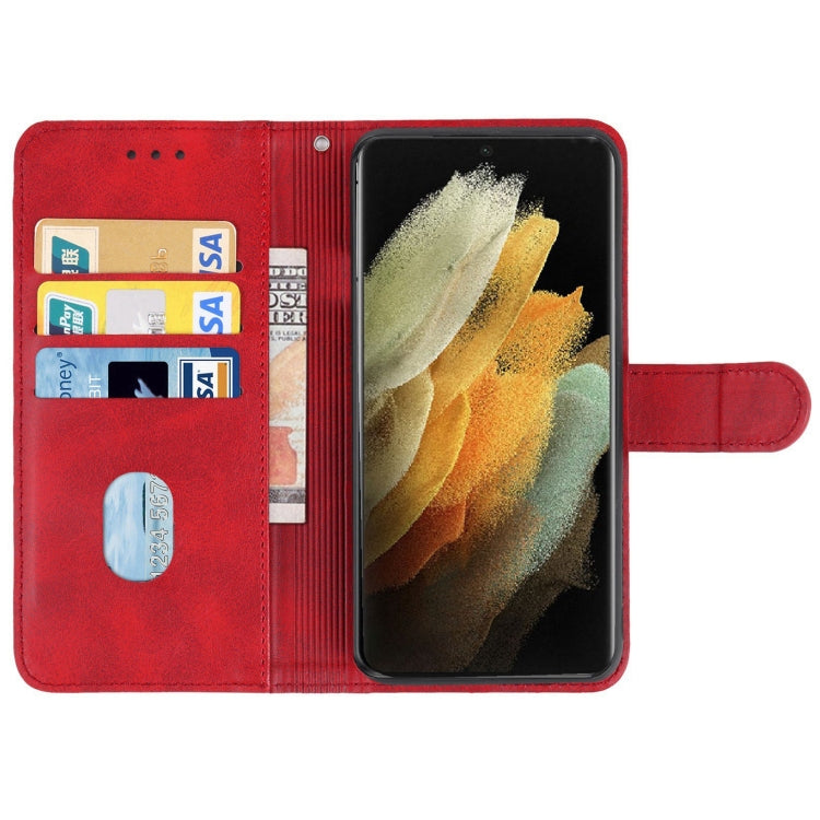 Leather Phone Case For Samsung Galaxy S21 5G(Red) - Galaxy S21 5G Cases by buy2fix | Online Shopping UK | buy2fix