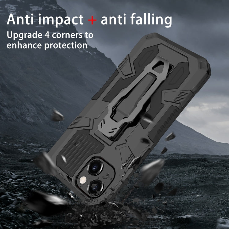 For iPhone 13 Pro Machine Armor Warrior PC + TPU Phone Case (Black) - iPhone 13 Pro Cases by buy2fix | Online Shopping UK | buy2fix