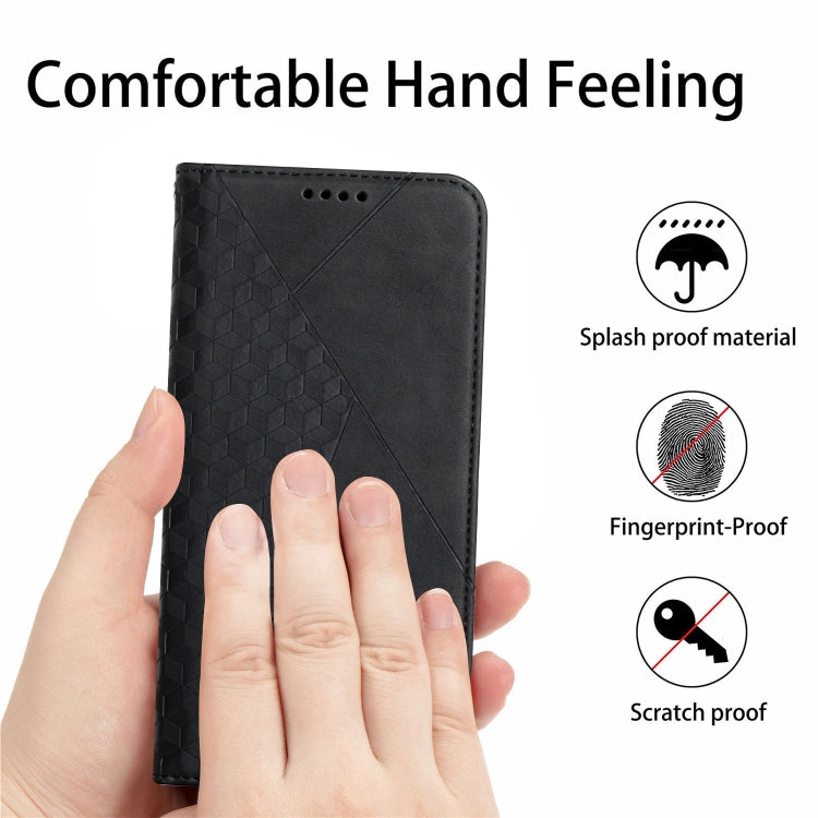 For Google Pixel 6 Pro Skin Feel Magnetic Leather Phone Case(Black) - Google Cases by buy2fix | Online Shopping UK | buy2fix