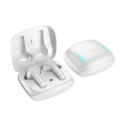 REMAX TWS-40 True Wireless Music Gaming Bluetooth Earphone(White) - TWS Earphone by REMAX | Online Shopping UK | buy2fix