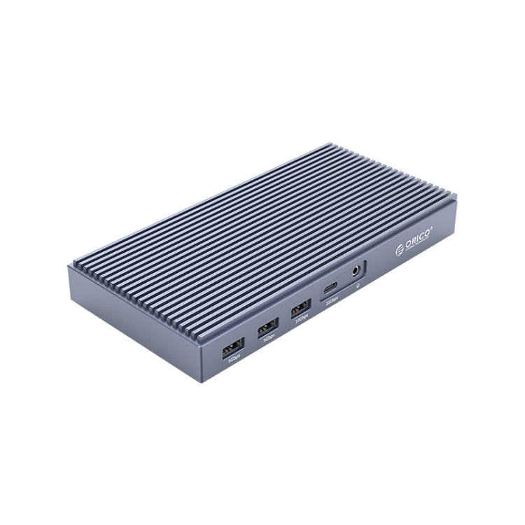 ORICO TB3-S2 Thunderbolt 3 M.2 Dual-bay Docking Station(Grey) - HDD Enclosure by ORICO | Online Shopping UK | buy2fix