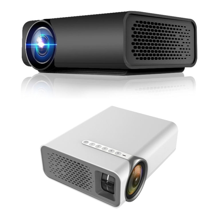 YG530 LED Small 1080P Wireless Screen Mirroring Projector, Power Plug:UK Plug(Black) - Consumer Electronics by buy2fix | Online Shopping UK | buy2fix