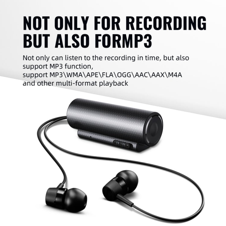Q76 Smart HD Noise Reduction Voice Control Strong Magnetic Recording Pen, Capacity:32GB(Black) - Security by buy2fix | Online Shopping UK | buy2fix