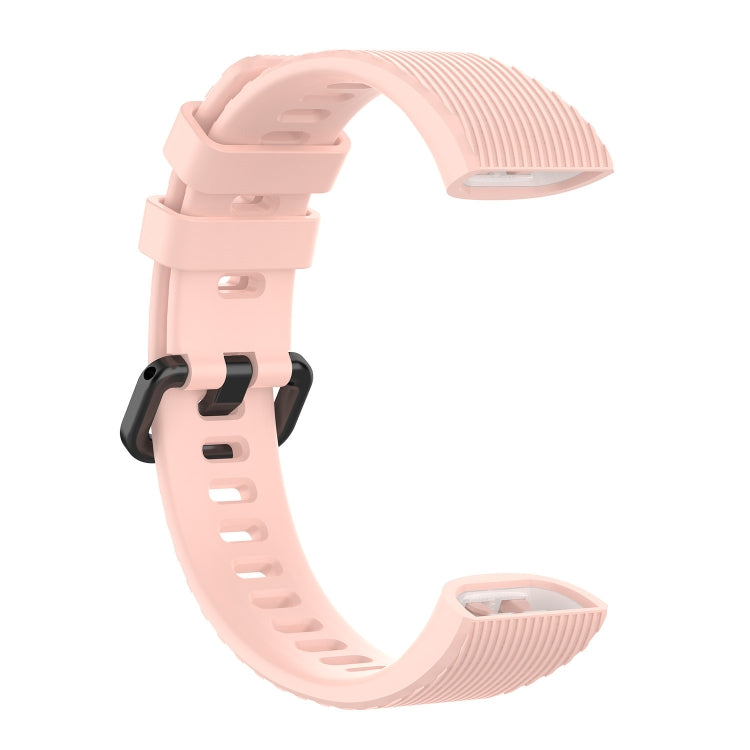 For Huawei Band 3 & 4 Pro Silicone Watch Band(Pink) - Smart Wear by buy2fix | Online Shopping UK | buy2fix