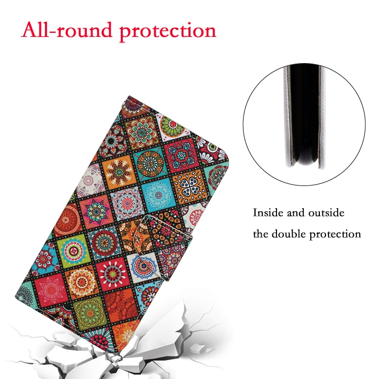 For Xiaomi Redmi 10C Colored Drawing Pattern Flip Leather Case(Ethnic Style) - Xiaomi Cases by buy2fix | Online Shopping UK | buy2fix