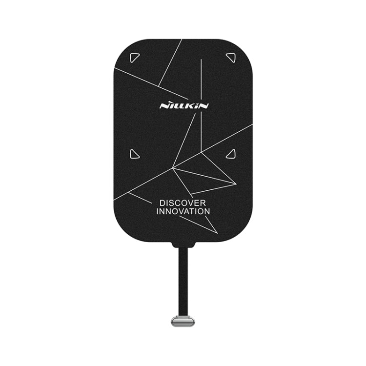 NILLKIN Magic Tag Plus Wireless Charging Receiver with USB-C / Type-C Port(Short Flex Cable) - Mobile Accessories by NILLKIN | Online Shopping UK | buy2fix