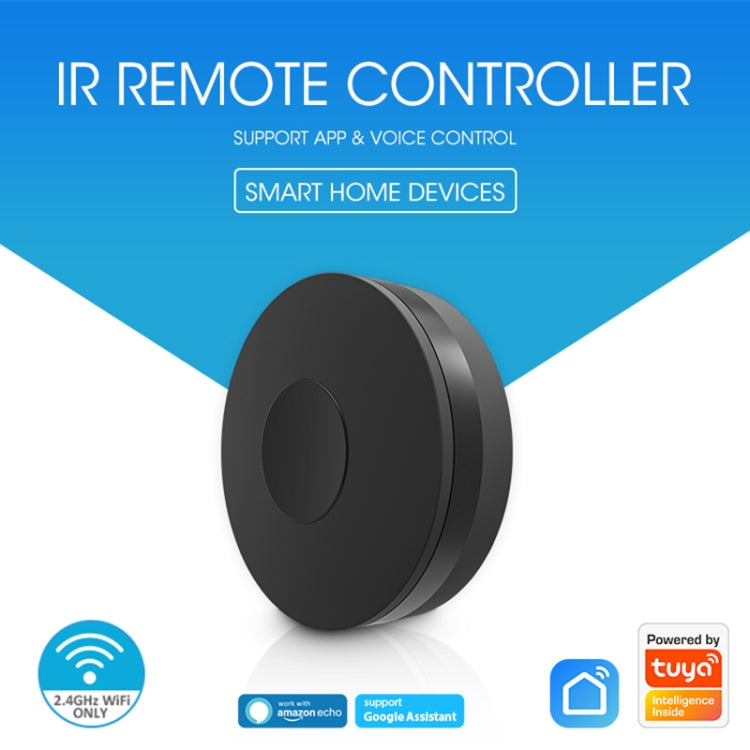 NEO NAS-IR02W WiFi IR Remotc Control Support Amazon Alexa / Google Home(Black) - Consumer Electronics by NEO | Online Shopping UK | buy2fix