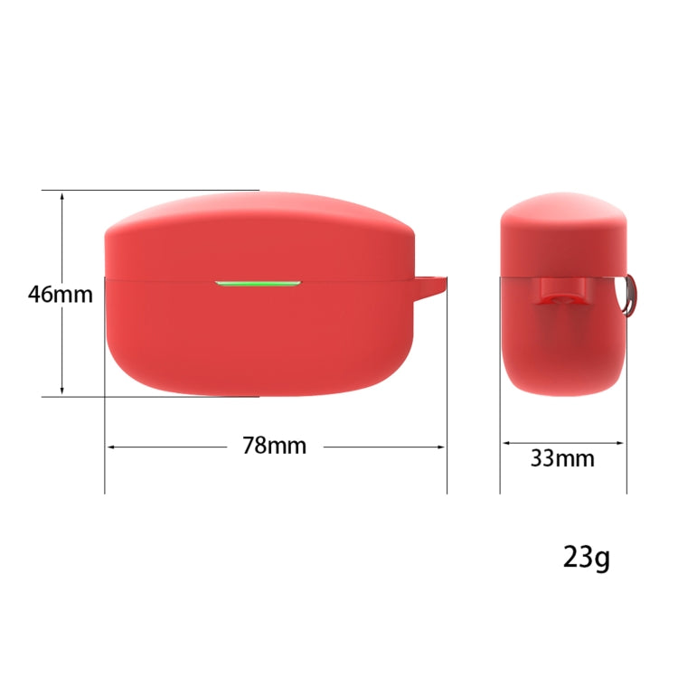 For Sony WF-1000XM4 Wireless Earphone Silicone Protective Case(Red) - Sony Earphone Case by buy2fix | Online Shopping UK | buy2fix