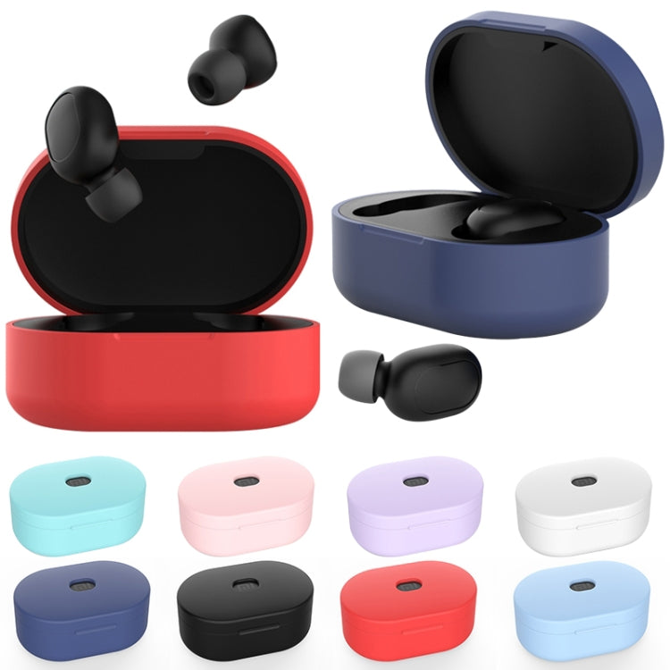 Bluetooth Earphone Silicone Case For Redmi AirDots(Light Purple) - Xiaomi Earphone Case by buy2fix | Online Shopping UK | buy2fix