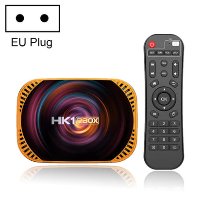 MECOOL HK1RBOX X4 4K TV Box, Android 11 Amlogic S905X4 CPU with RC 4GB+32GB(EU Plug) - Amlogic S905 by MECOOL | Online Shopping UK | buy2fix