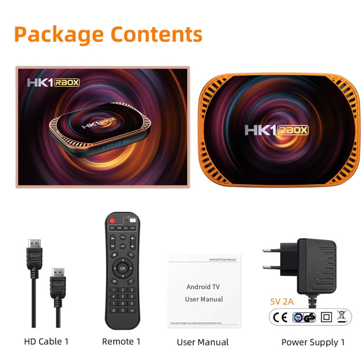 MECOOL HK1RBOX X4 4K TV Box, Android 11 Amlogic S905X4 CPU with RC 4GB+64GB(US Plug) - Consumer Electronics by MECOOL | Online Shopping UK | buy2fix