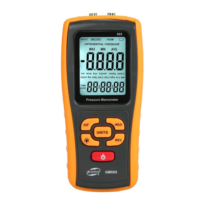 BENETECH GM505 Portable Pressure Gauge, Battery Not Included - Consumer Electronics by BENETECH | Online Shopping UK | buy2fix