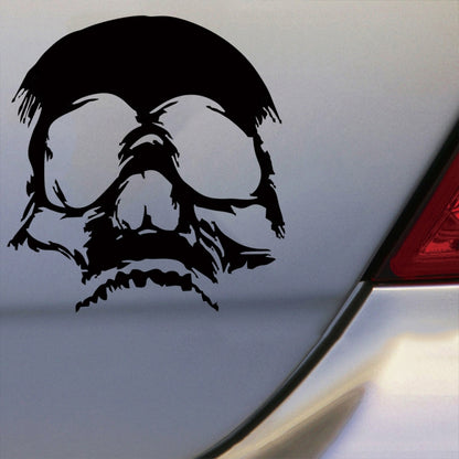 D-774 Evil Skull Pattern Car Modified Decorative Sticker(Black) - In Car by buy2fix | Online Shopping UK | buy2fix