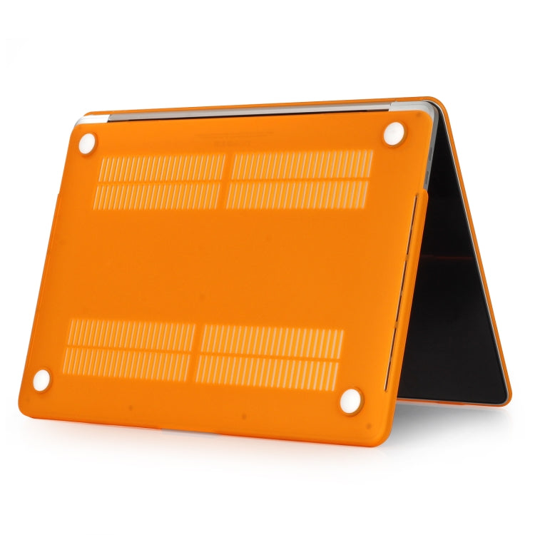 Laptop Matte Style Protective Case For MacBook Air 13.6 inch A2681 2022(Orange) - MacBook Pro Cases by buy2fix | Online Shopping UK | buy2fix