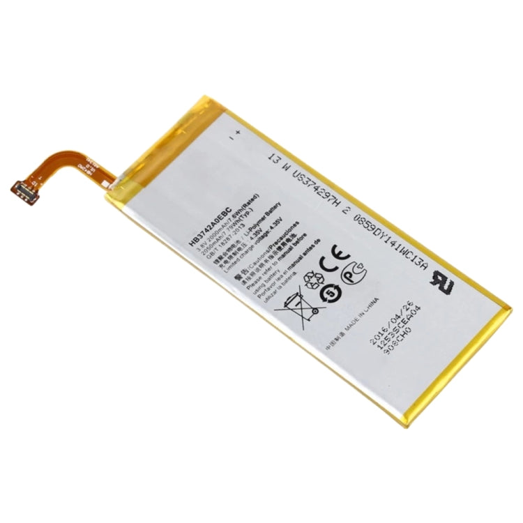 HB3742A0EBC Li-Polymer Battery Replacement For Huawei Ascend P6/Ascend G6 - For Huawei by buy2fix | Online Shopping UK | buy2fix