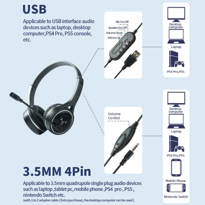 SOYTO SY-G30 Wired Noise Cancelling Ergonomic Gaming Headset, Interface:3.5mm(Blue Orange) - Multimedia Headset by SOYTO | Online Shopping UK | buy2fix
