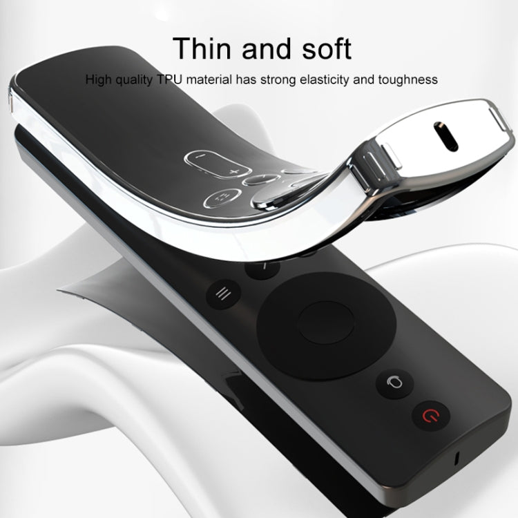 Remote Control TPU Protective Case For Xiaomi Double Button with Voice Button(Transparent) - Consumer Electronics by buy2fix | Online Shopping UK | buy2fix