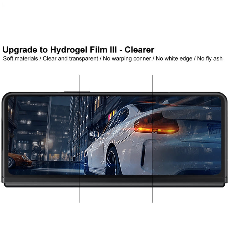 1 Sets IMAK Curved Full Screen Hydrogel Film (Outer Screen + Back + Inner Screen) For Samsung Galaxy Z Fold4 5G - Galaxy Tempered Glass by imak | Online Shopping UK | buy2fix